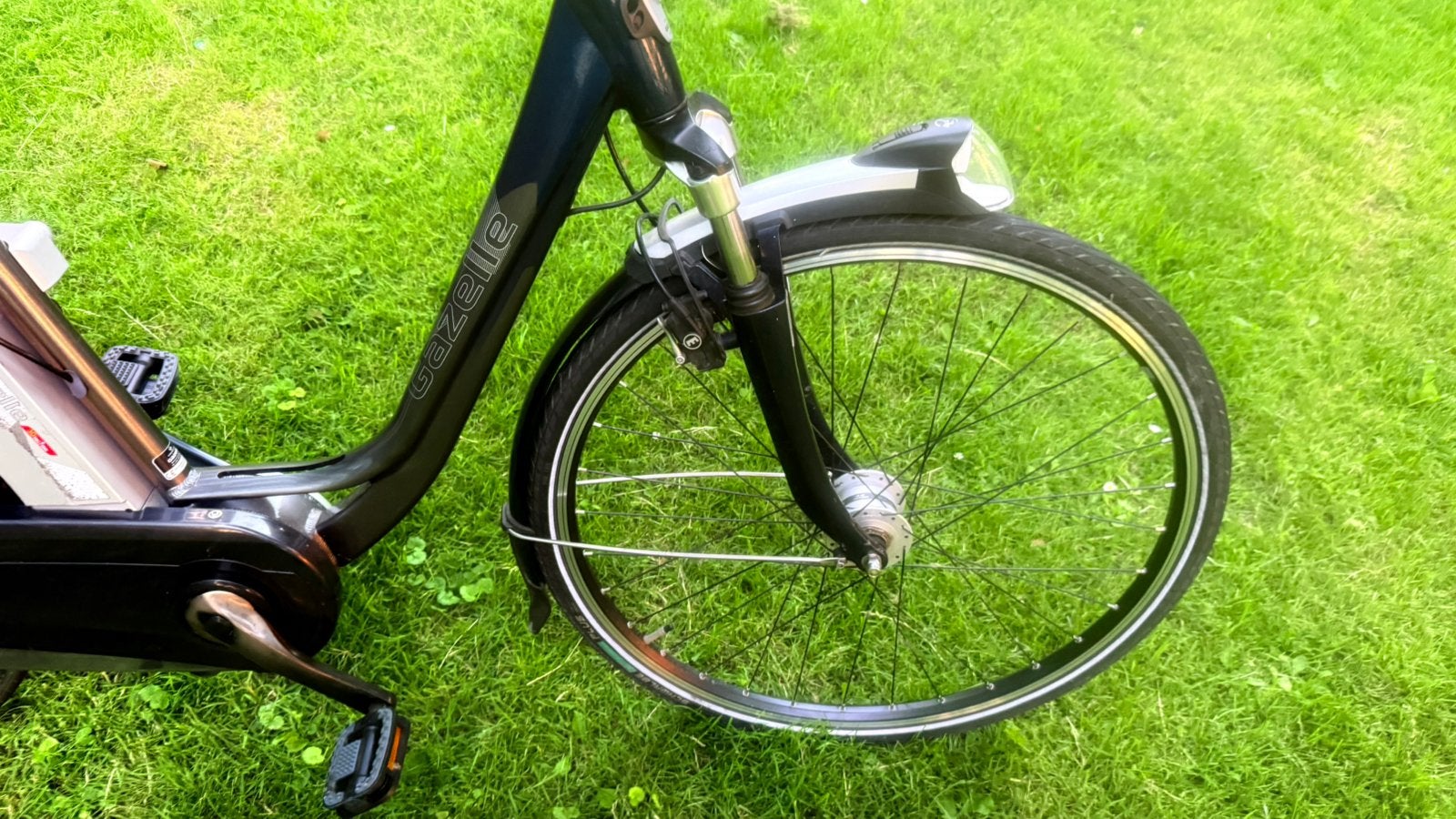 Mooie werkende unisex damesfiets E-bike Gazelle Impulse 49cm, Ophalen, Gebruikt, Velgrem, 47 tot 50 cm