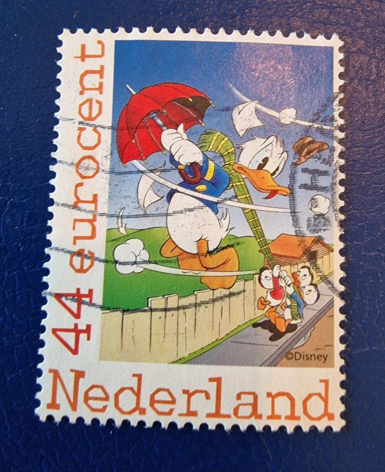 kv1123 persoonlijke postzegel Donald Duck, Postzegels en Munten, Postzegels | Nederland, Ophalen of Verzenden, Na 1940, Gestempeld