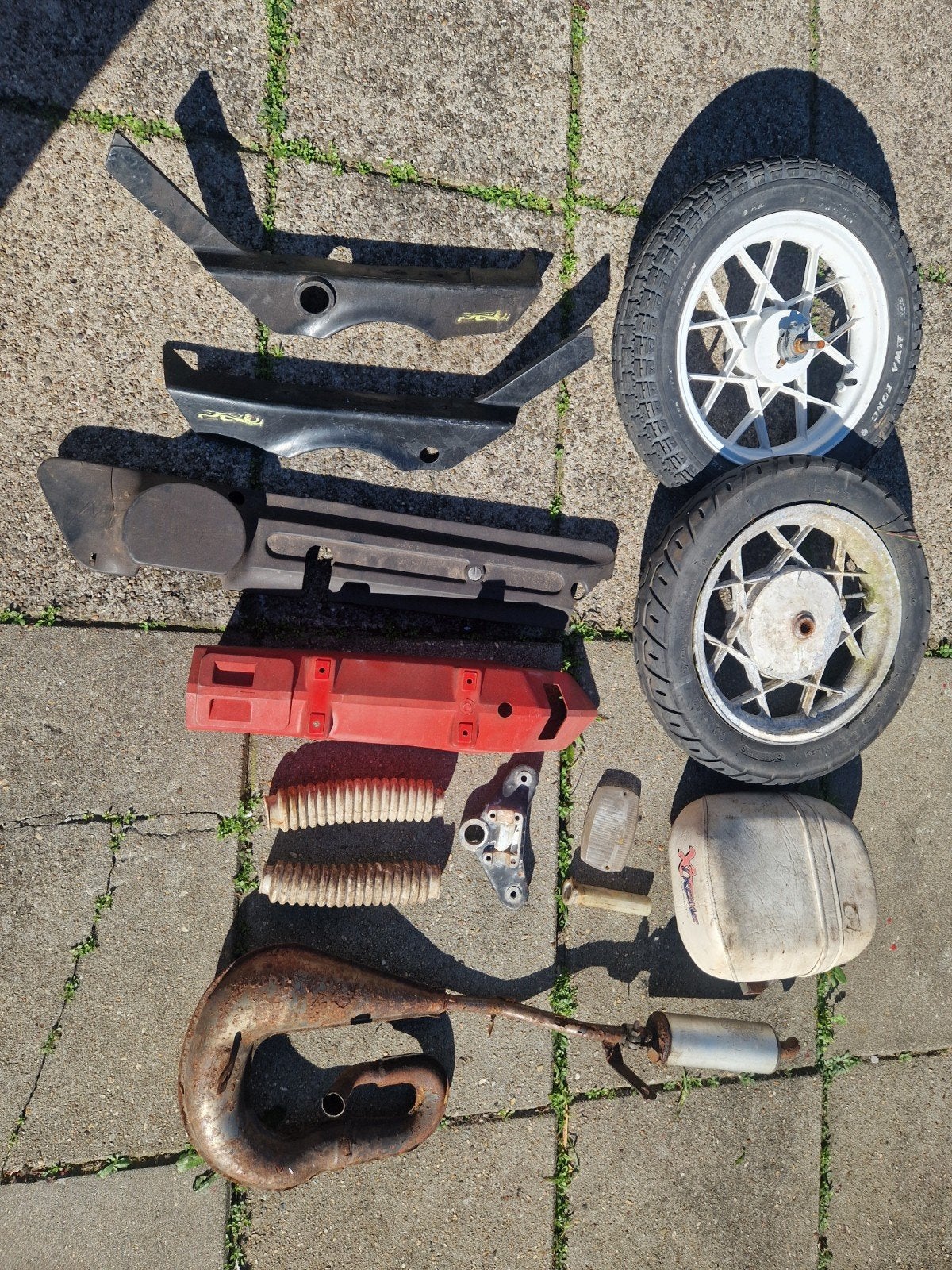 Gilera Citta onderdelen - Uitlaat, wielen, kappen en meer, Ophalen of Verzenden, Gebruikt, Overige typen, Overige merken