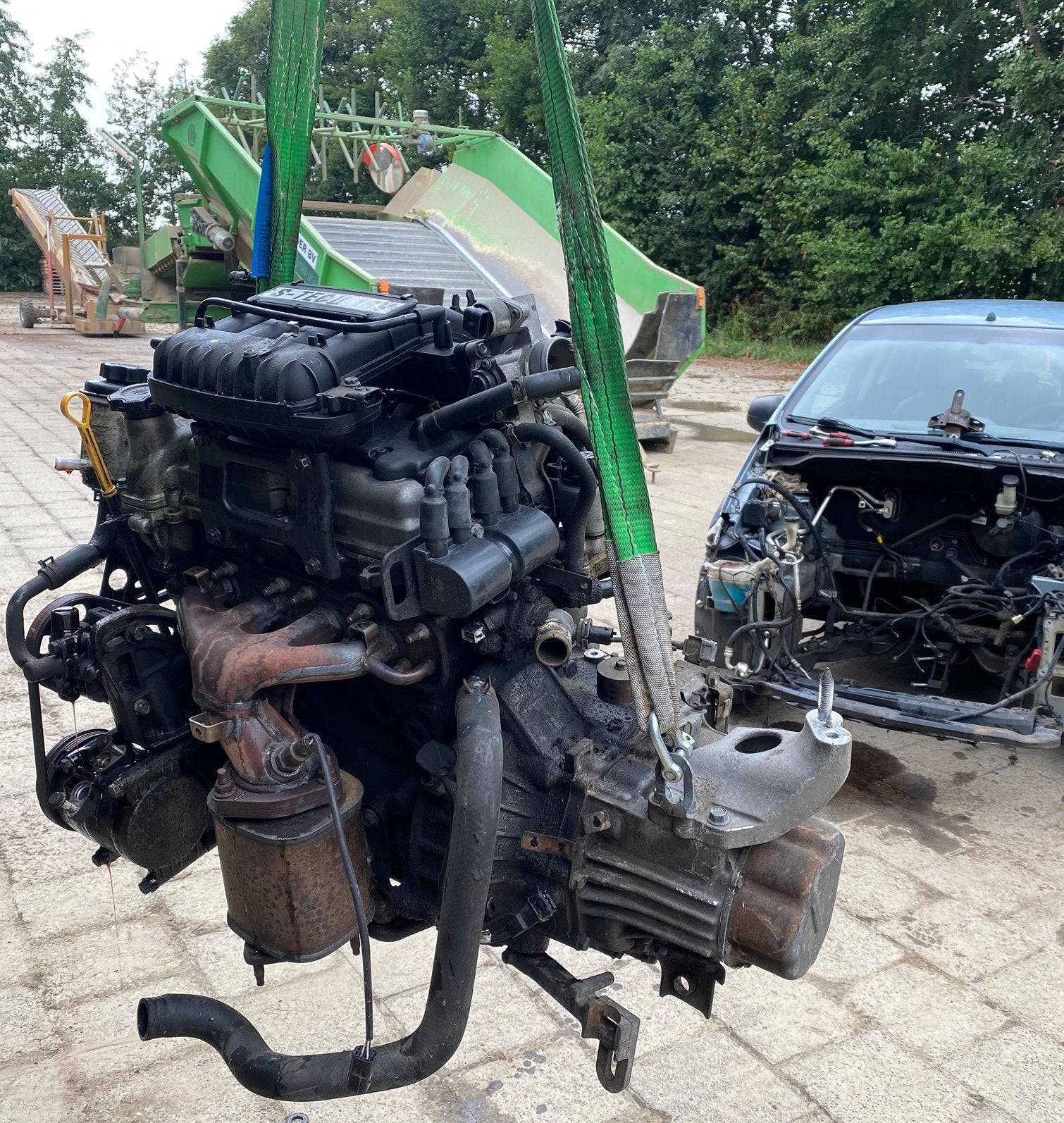 Chevrolet spark motor met versnellingsbak goedwerkend!, Ophalen of Verzenden, Chevrolet