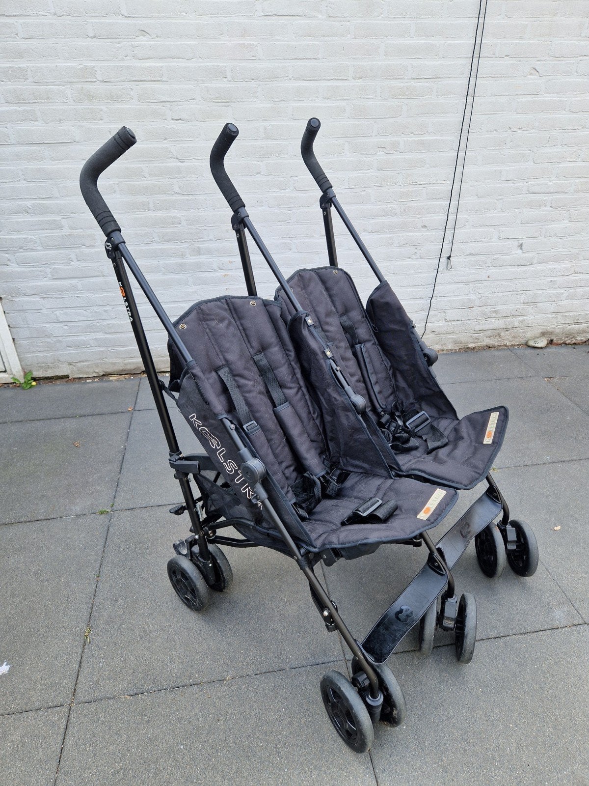 Koelstraal duo buggy, Kinderen en Baby's, Buggy's, Ophalen, Gebruikt, Koelstra, Duomodel