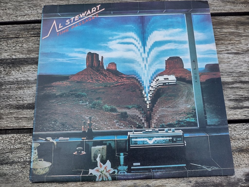 LP - Al Stewart - Time Passages, Cd's en Dvd's, Ophalen of Verzenden, Zo goed als nieuw, Rock, LP