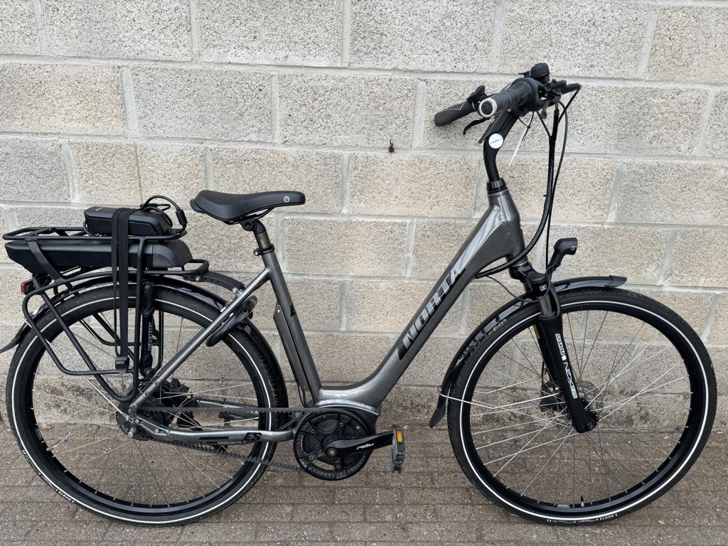 Norta elektrische fiets | Bosch middenmotor | Belt | 500Wh, Fietsen en Brommers, Elektrische fietsen, Gebruikt, 51 tot 55 cm, 50 km per accu of meer