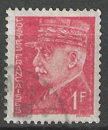 Frankrijk 1941/1942 - Yvert 514 - Maarschalk Petain   (ST), Verzenden, Gestempeld