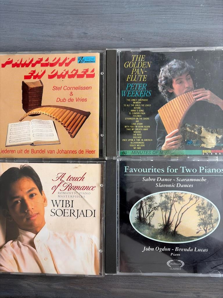 Cd's piano, panfluit, Ophalen of Verzenden, Modernisme tot heden, Gebruikt, Overige typen