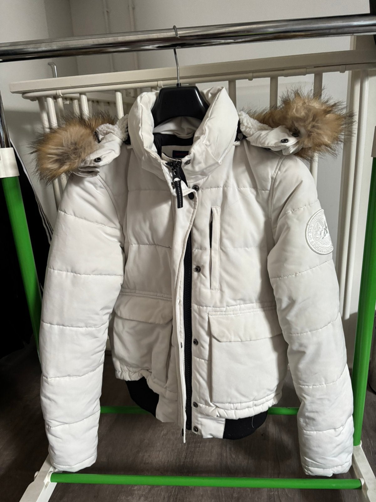 Superdry winterjas dames, Kleding | Dames, Wintersportkleding, Ophalen, Zo goed als nieuw, Jack