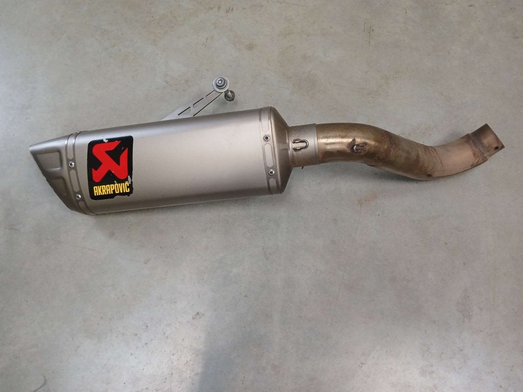 Akrapovic uitlaat demper Kawasaki NInja 1000 SX bj 2020-2024, Niet ingevuld, Gebruikt, Niet ingevuld, Ophalen of Verzenden