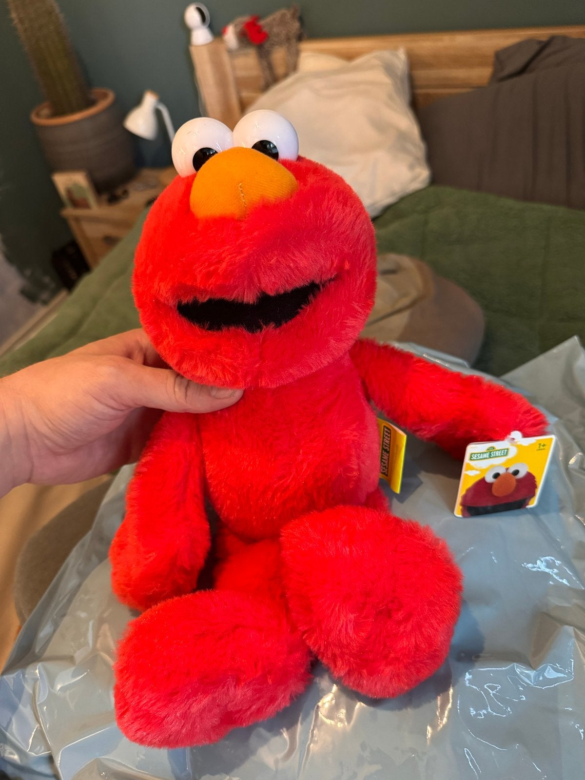 Nieuwe Elmo Knuffel van Sesamstraat - Zacht en Knuffelbaar, Kinderen en Baby's, Overige merken, Overige karakters, Overige typen