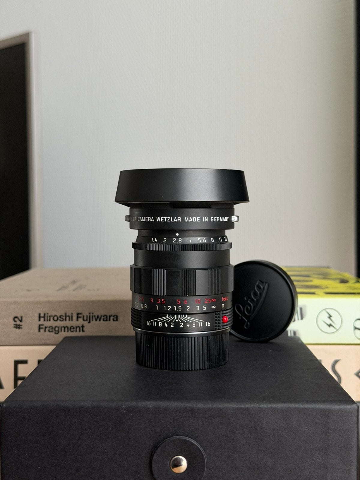 Leica Summilux-M 50mm f/1.4 ASPH Black Chrome E43, Audio, Tv en Foto, Fotografie | Lenzen en Objectieven, Ophalen of Verzenden