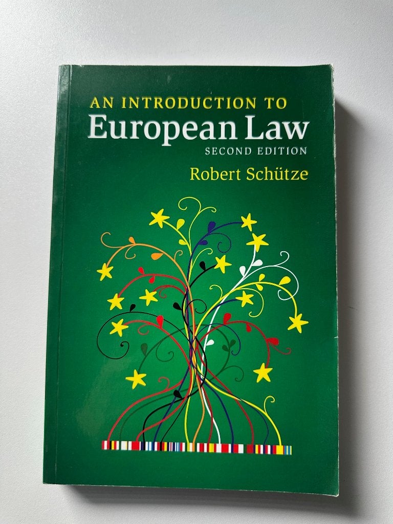 European Law,  An Introduction To, Ophalen of Verzenden, Zo goed als nieuw, Sociale wetenschap