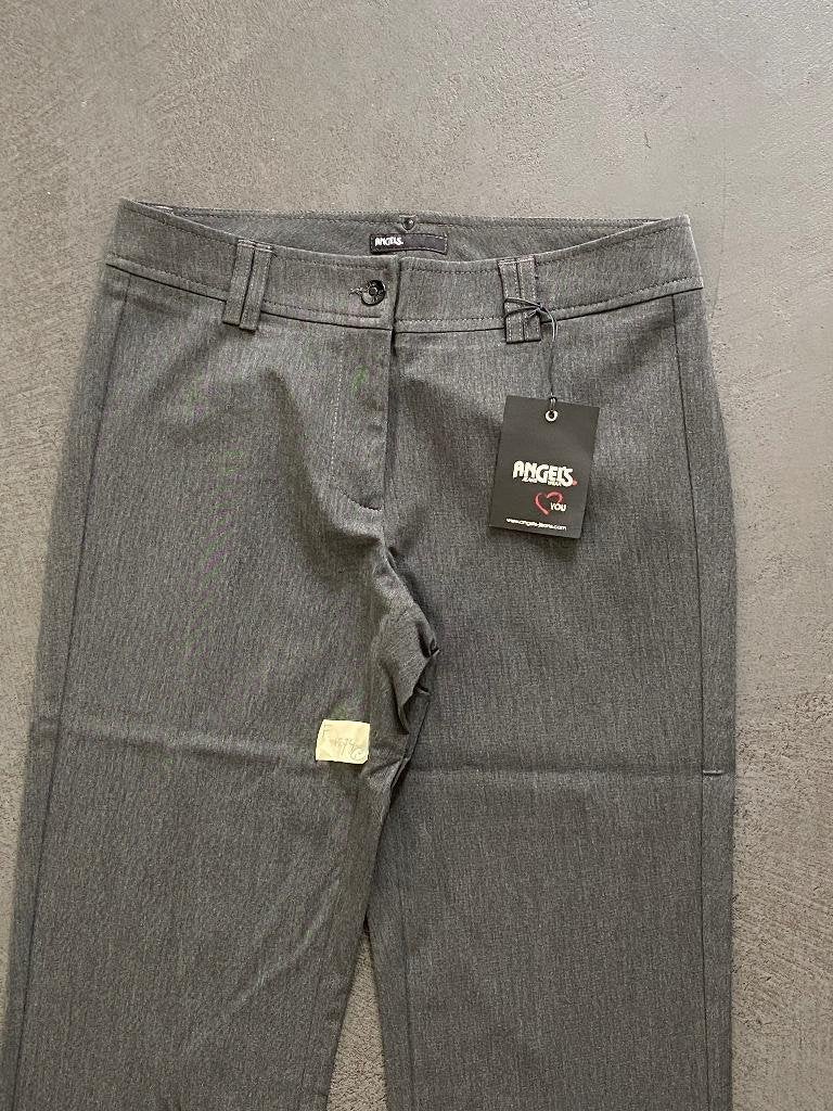 F1274 Angels maat: 36=S L32 broek flair grijs pantalon, Kleding | Dames, Nieuw, Ophalen of Verzenden, Angels, Maat 36 (S)