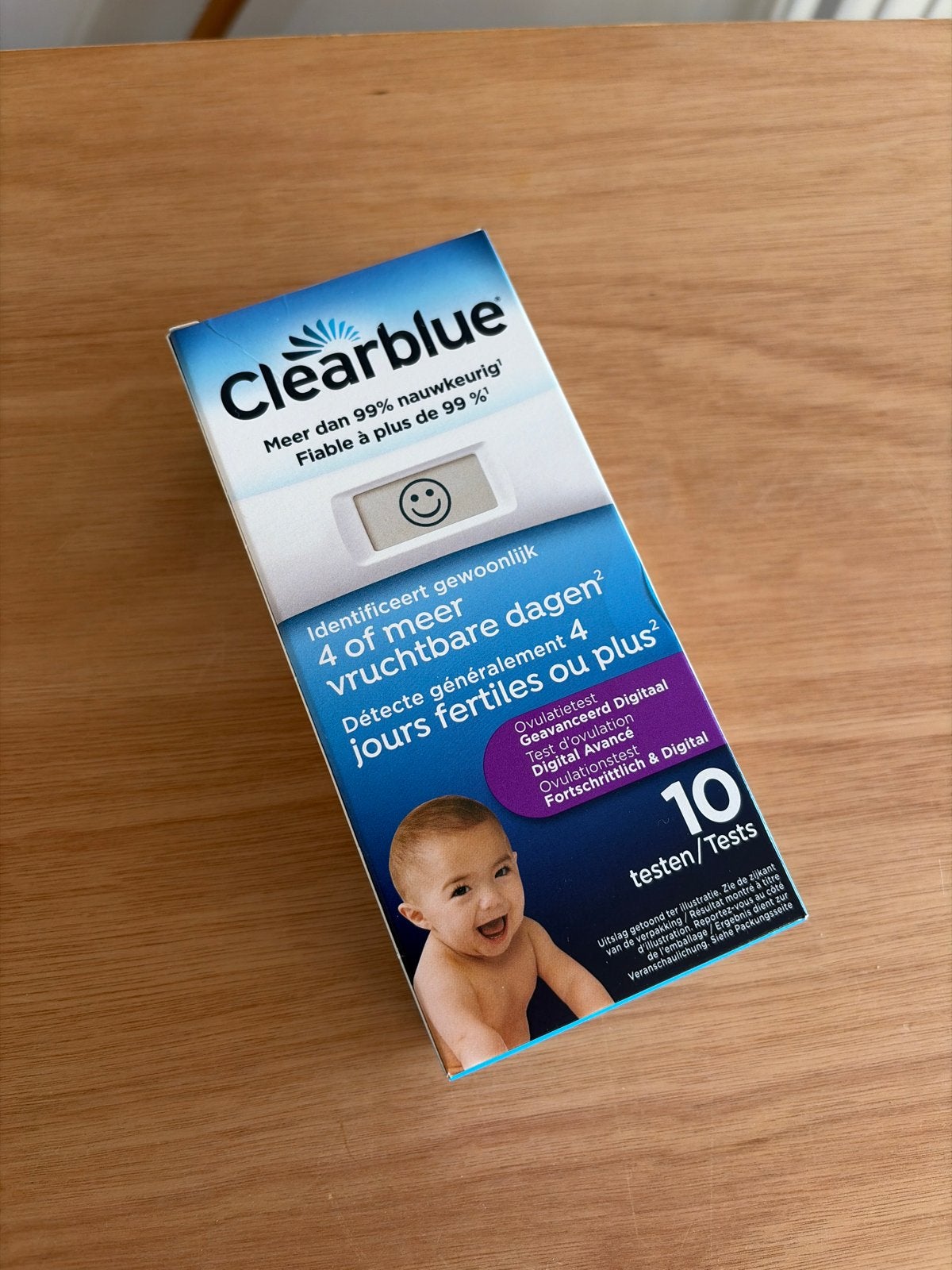Clearblue ovulatietesten, Kinderen en Baby's, Ophalen of Verzenden, Nieuw