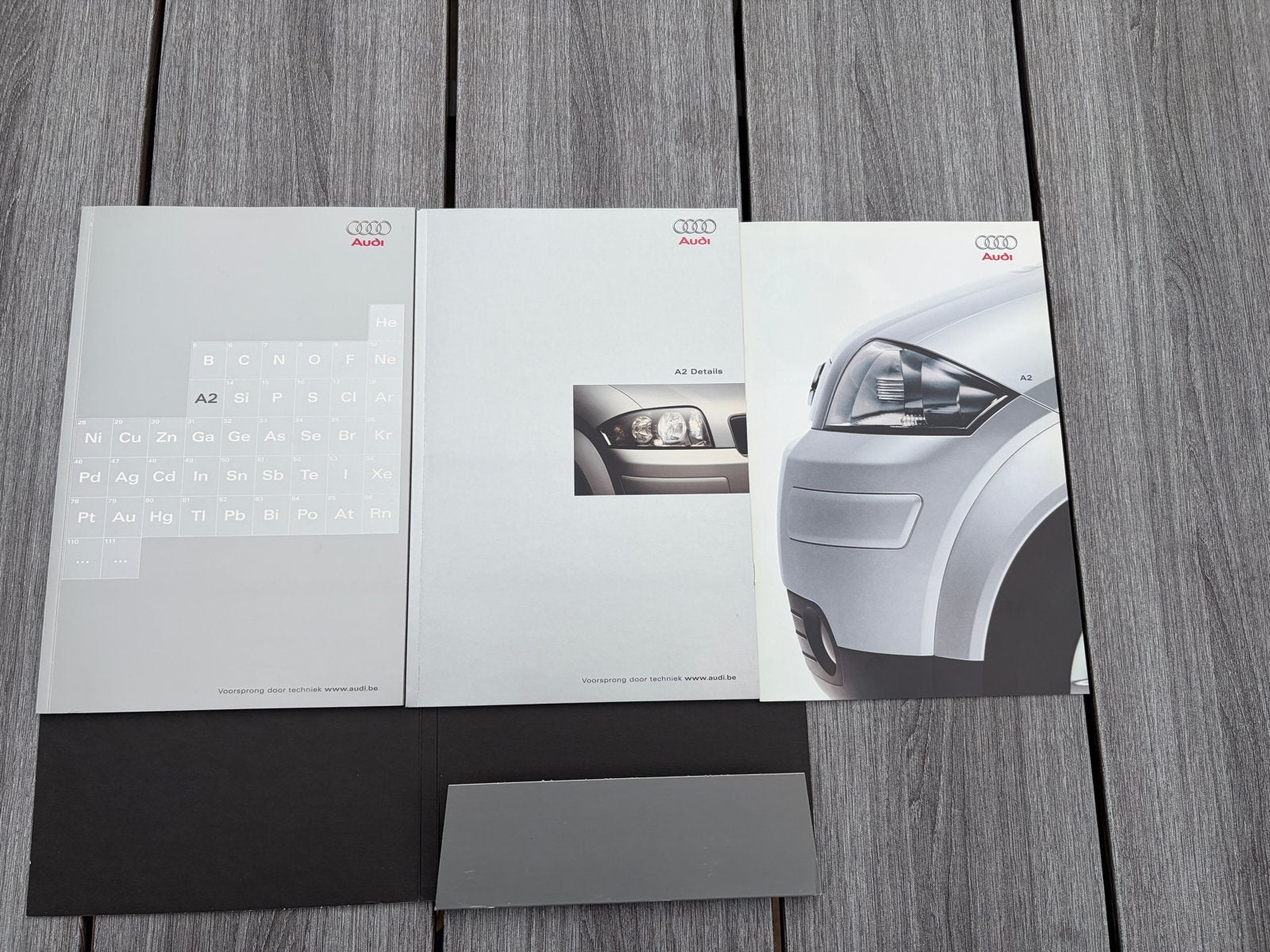 Audi A2 Brochure Set - Nieuwstaat, Ophalen of Verzenden, Nieuw, Audi