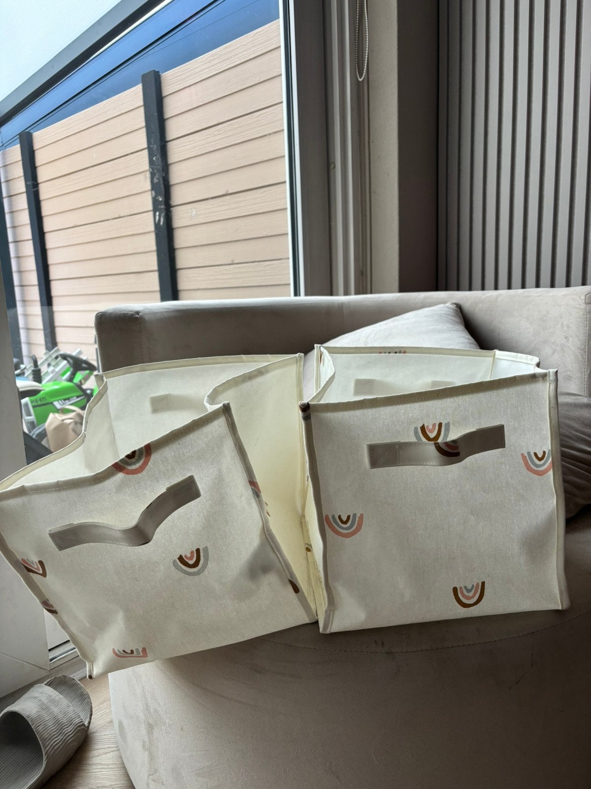 Ikea kallax opbergzakken H&M home 2 stuks, Ophalen of Verzenden, Zo goed als nieuw