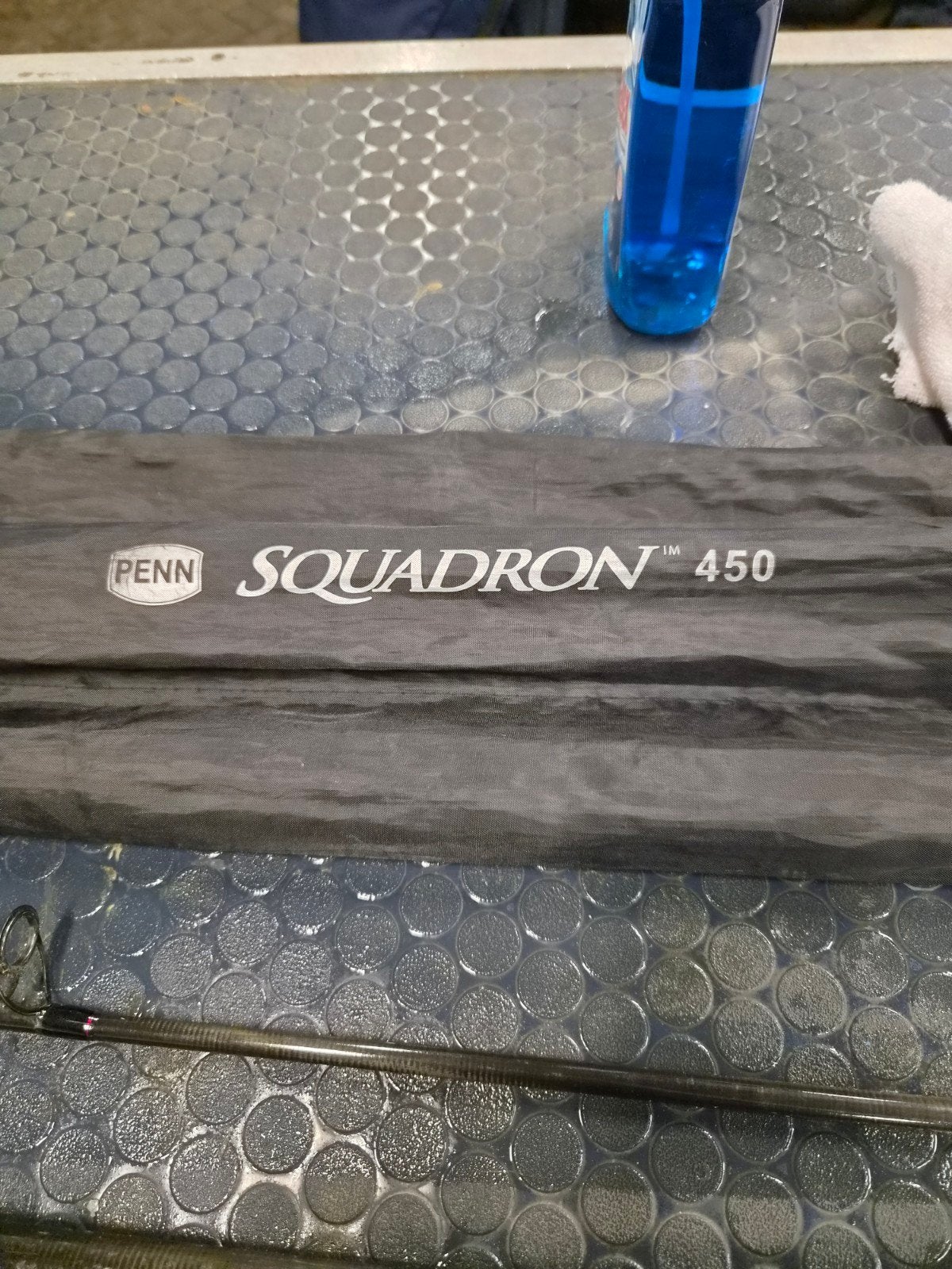 Penn Squadron 450 Werphengel, Watersport en Boten, Ophalen, Gebruikt, Werphengel
