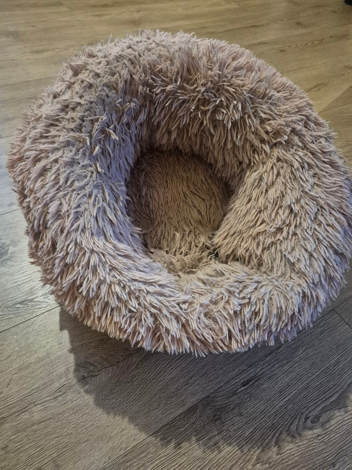Mandje hond donut roze, Ophalen of Verzenden, Gebruikt