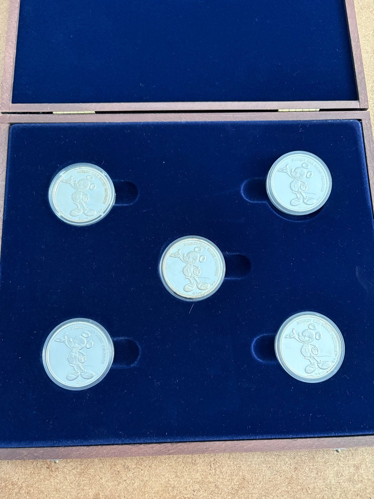 Disney Munten Collectie - Mickey en zijn Vrienden, Ophalen of Verzenden, Buitenland, Munten