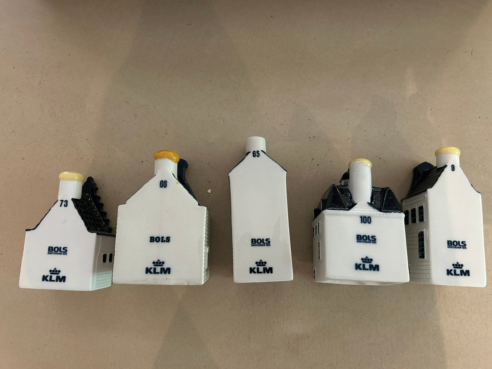 KLM huisjes, Ophalen of Verzenden, Zo goed als nieuw, 81 t/m 91