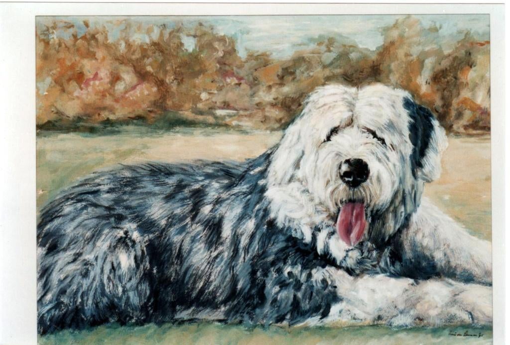 BRIARD, Ophalen, Nieuw, Schilderij, 75 tot 100 cm