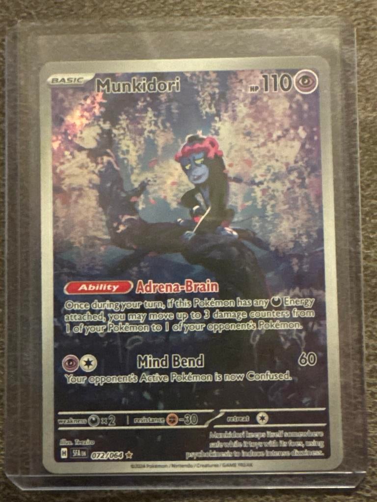 Munkidori 072/064 - Pokémon kaart, Ophalen of Verzenden, Nieuw, Losse kaart