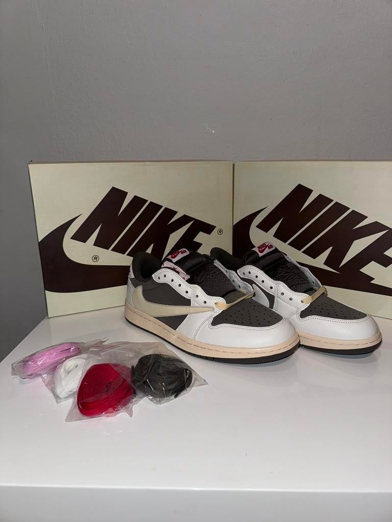 Nike travis scott mocha, Ophalen of Verzenden, Zo goed als nieuw, Jongen of Meisje, Schoenen