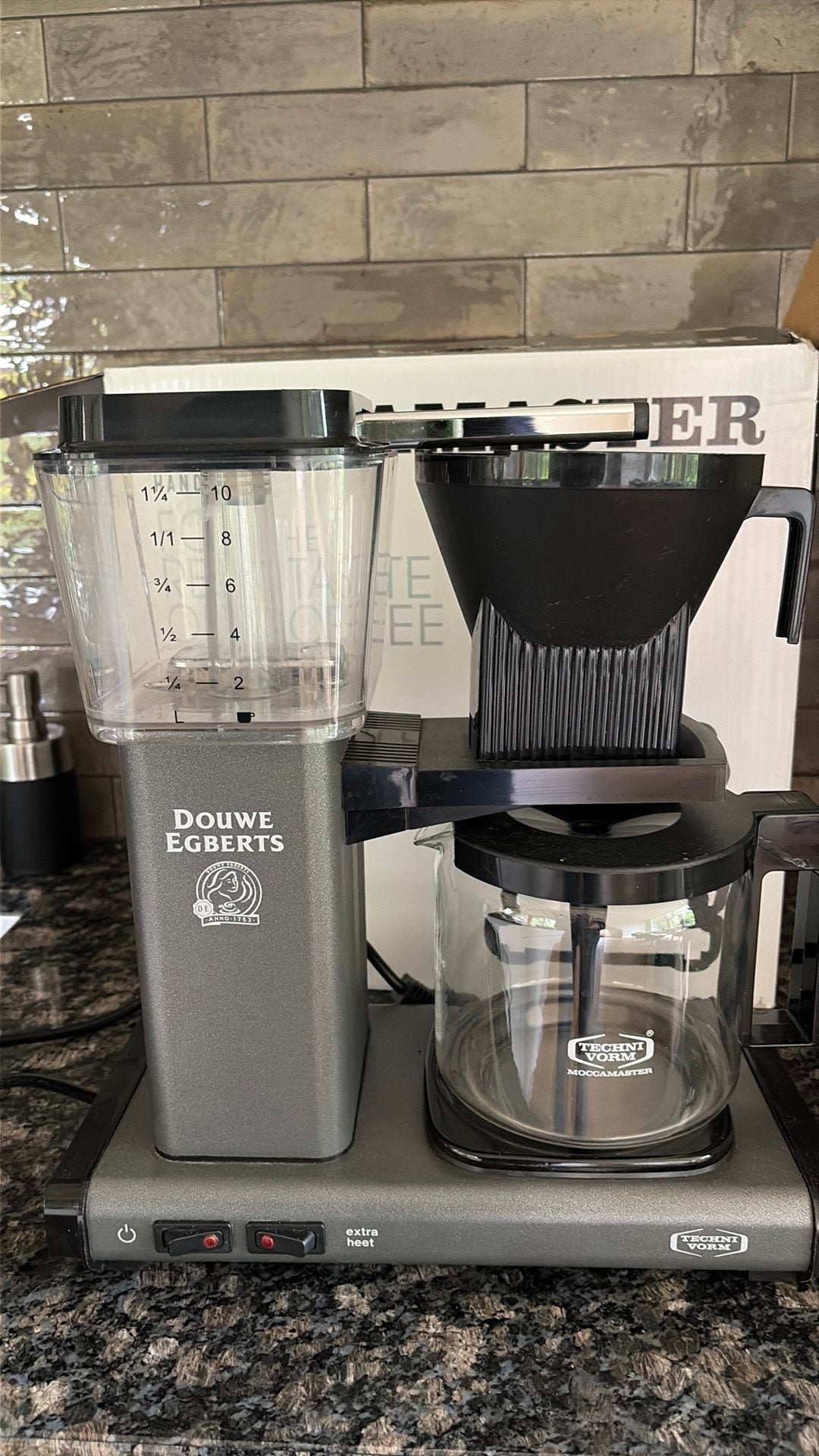 Moccamaster Technivorm voor Douwe Egberts, Ophalen of Verzenden, Zo goed als nieuw