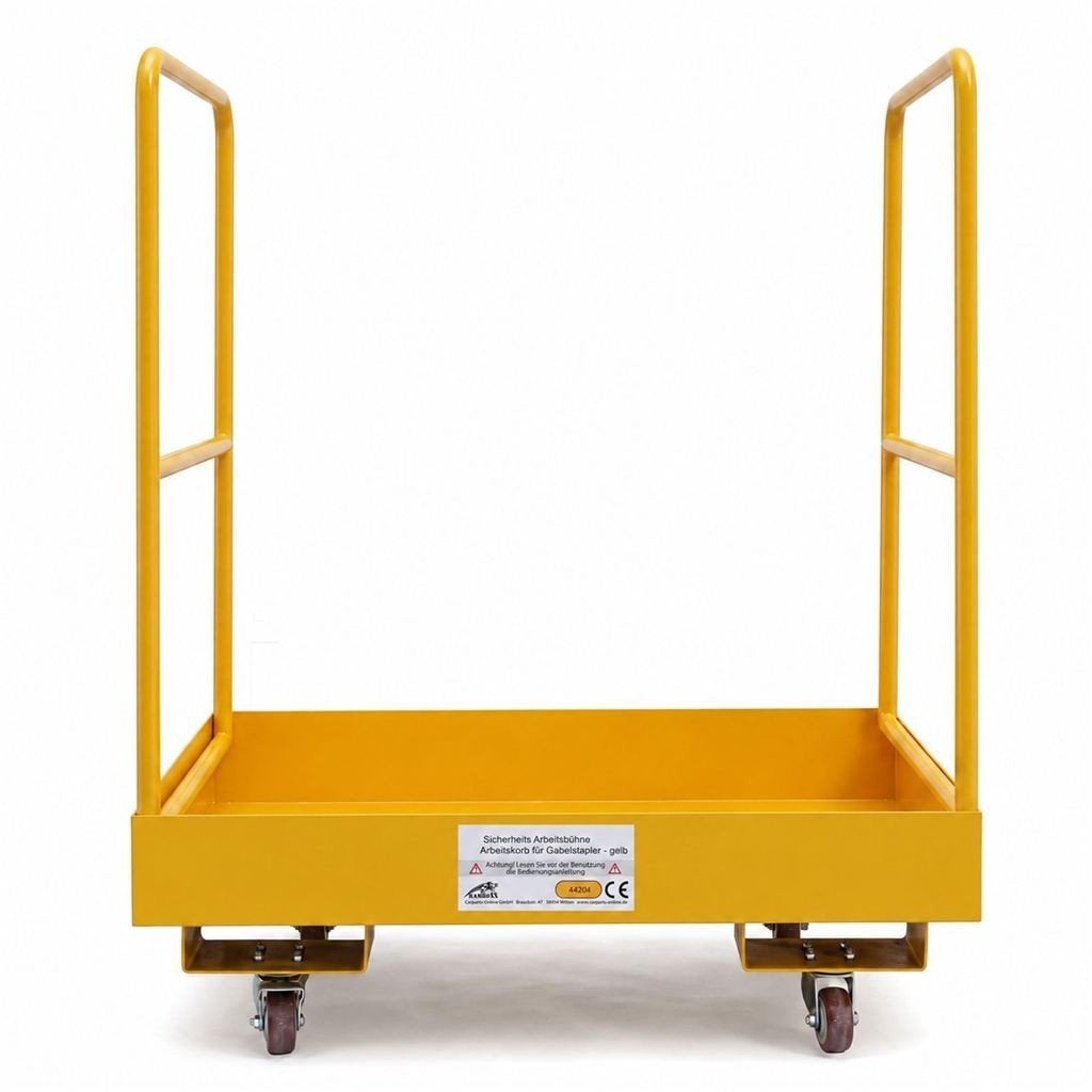 Veiligheidswerkkooi Heftruck | Werkbak Geel 540 kg, Verzenden, Automotive Parts, A.parts@hotmail.nl, Trasmolenlaan 12 3447 GZ Woerden