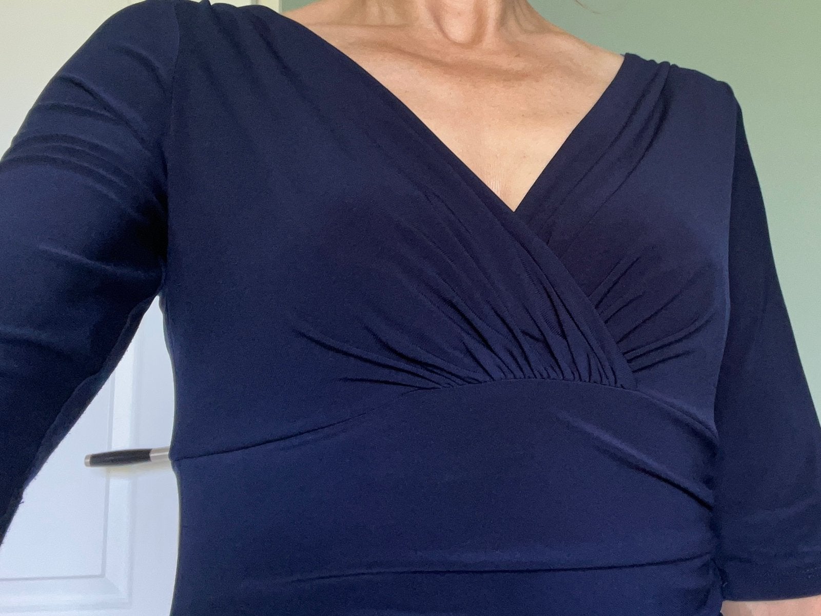 Ralph Lauren jurk 36 / S, Blauw, Ophalen of Verzenden, Zo goed als nieuw, Korte mouw