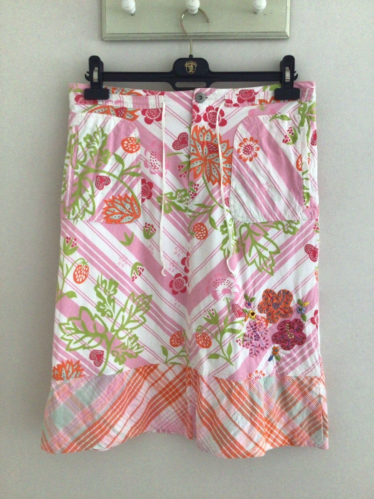 Oilily zomers rokje maat: S/M, Ophalen of Verzenden, Zo goed als nieuw, Maat 38/40 (M), Knielengte