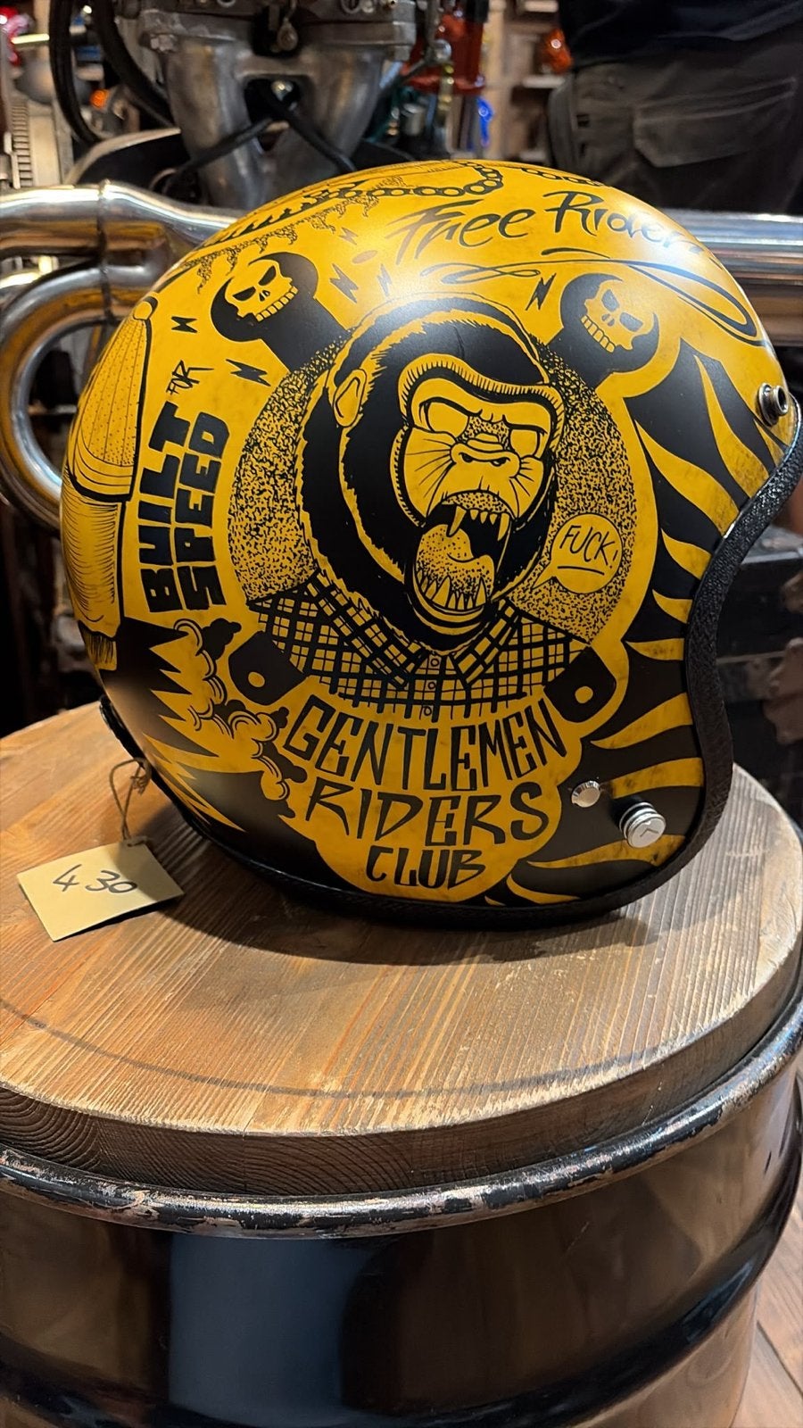Unieke Cafe Racer Helm - Handgemaakt door Verheul Leathers, Ophalen of Verzenden, Nieuw met kaartje, Heren, Overige typen