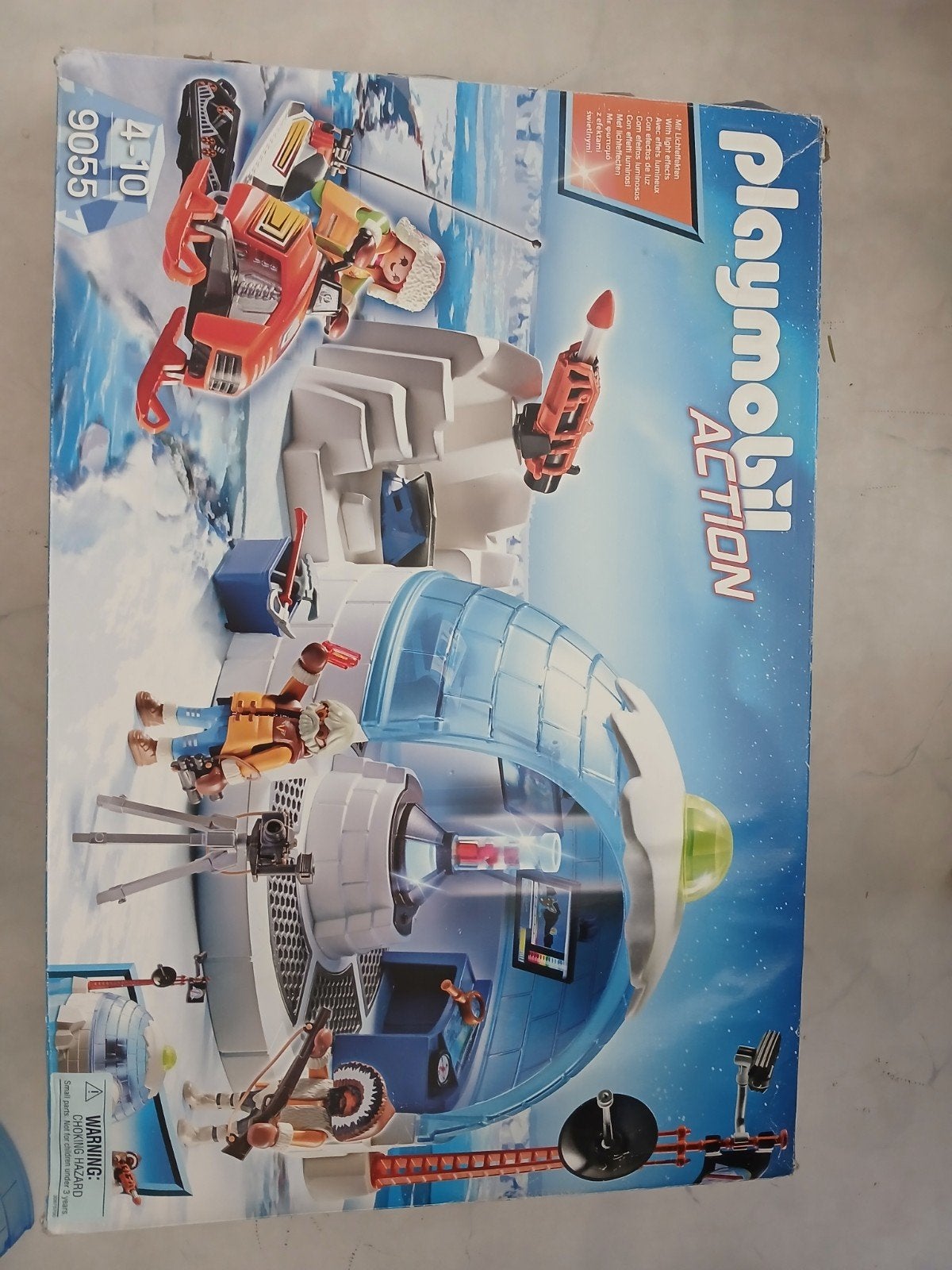 Playmobil City Action 9055 Arctische Onderzoeksbasis, Gebouw, Complete set, Ophalen of Verzenden, Zo goed als nieuw
