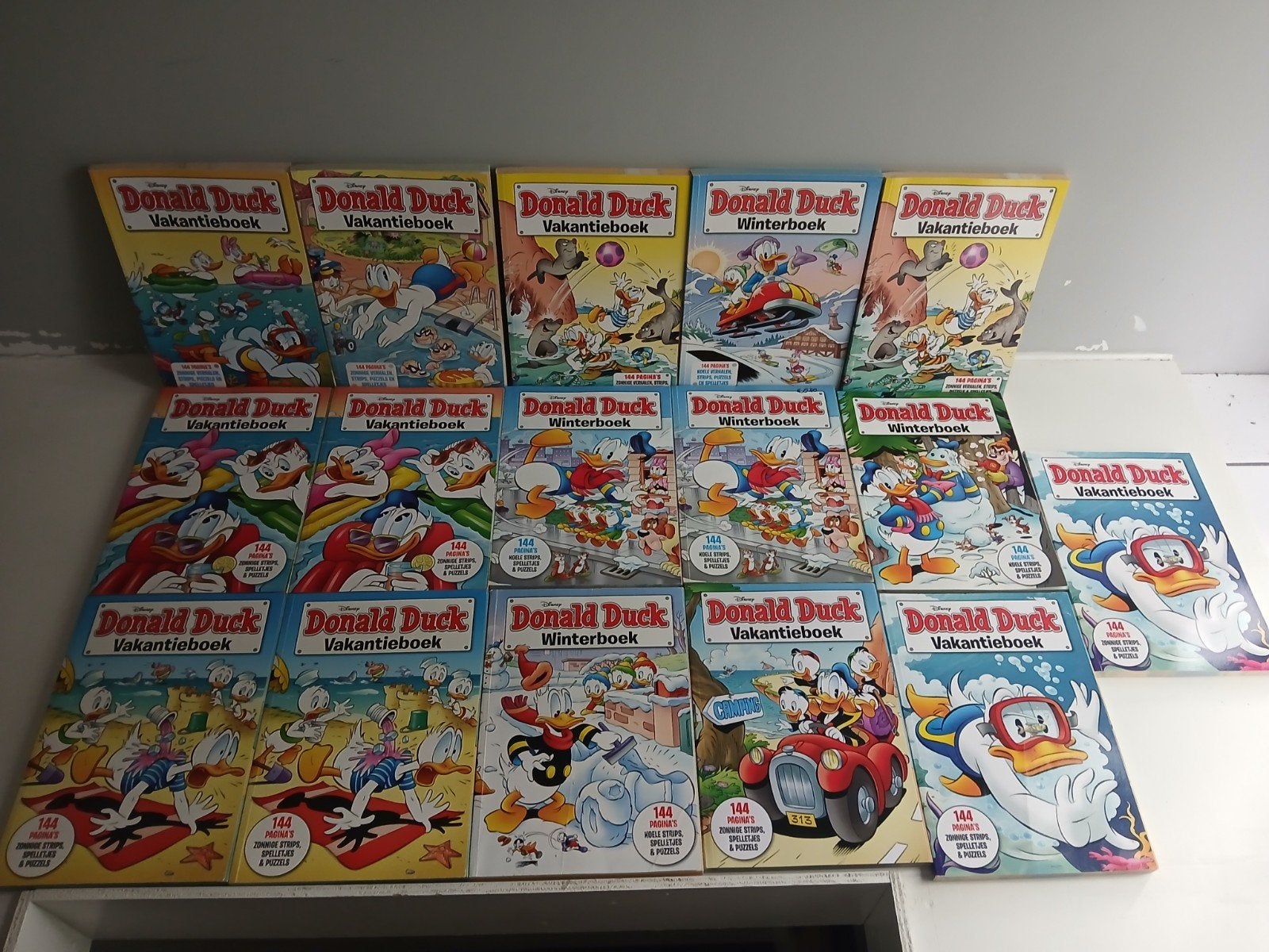 Donald Duck Vakantieboeken en Winterboeken (2016-2023), Verzamelen, Ophalen of Verzenden