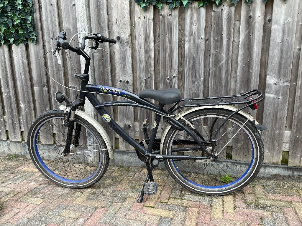 Jongensfiets Gazelle 24 inch, Fietsen en Brommers, Ophalen, Handrem, Gazelle, Gebruikt