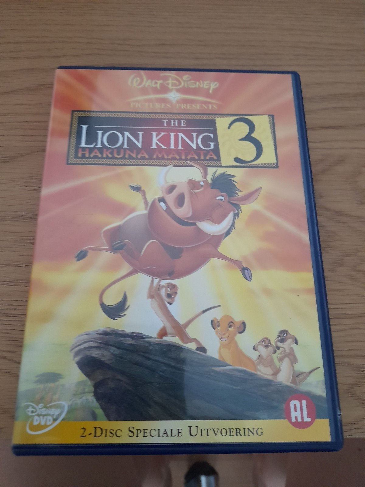 izgs orginele  DISNEY Lion King deel 3 dvd set, Europees, Tekenfilm, Alle leeftijden, Ophalen of Verzenden