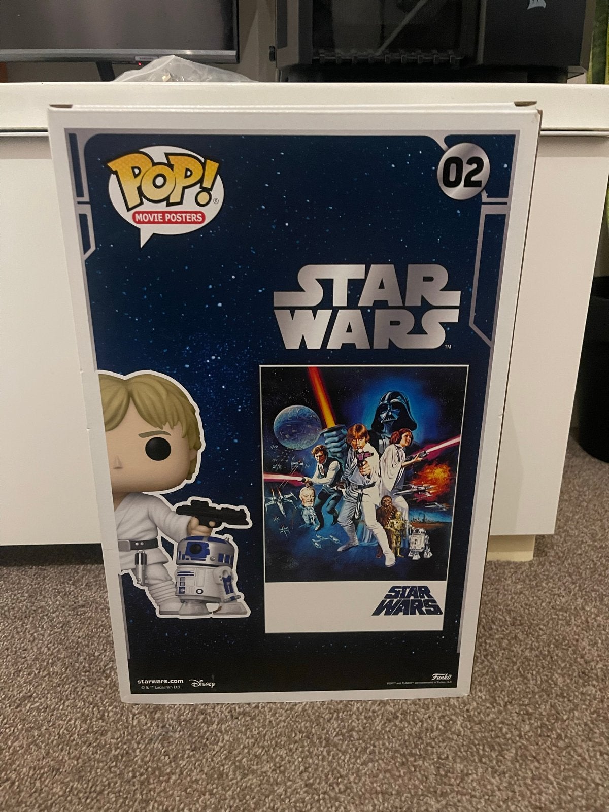 Funko Pop Star Wars Luke Skywalker R2-D2, Ophalen of Verzenden, Zo goed als nieuw