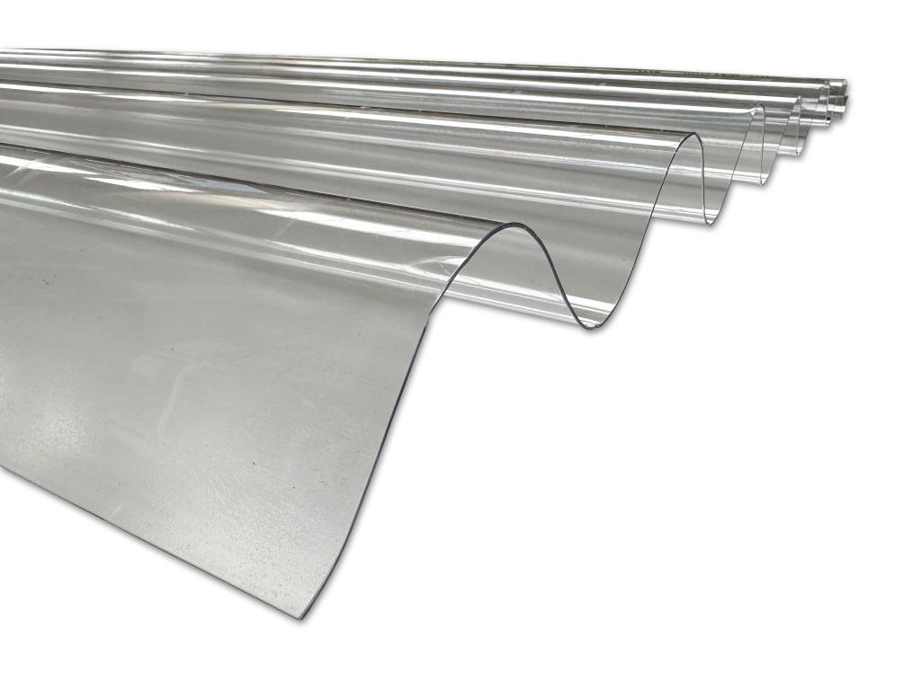 Golfplaten | PVC en Polycarbonaat | Div. afm. | GOEDKOOP!, Doe-het-zelf en Verbouw, Dakpannen en Dakbedekking, Nieuw, Golfplaat