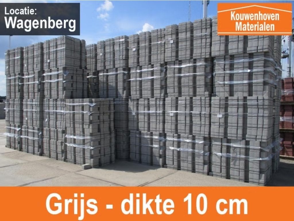 Gebruikte Betonklinkers | Nieuwe B keus | 10cm, Ophalen, Nieuw, Beton, Klinkers