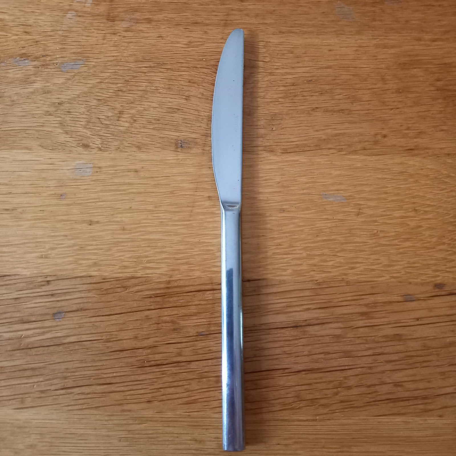 Dinermes KELTUM "Ouverture" 22 cm, Gebruikt, Los bestek, Ophalen of Verzenden, Rvs of Chroom
