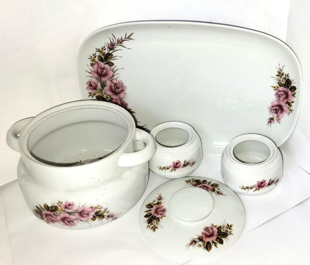 Vintage royal schwabap schotel, potten retro, Antiek en Kunst, Antiek | Servies los, Ophalen of Verzenden