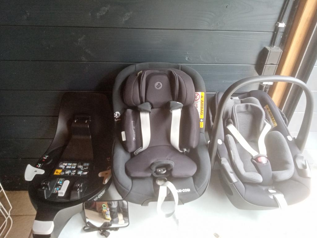 360 pro pearl bundel, Ophalen, 0 t/m 18 kg, Zo goed als nieuw, Isofix