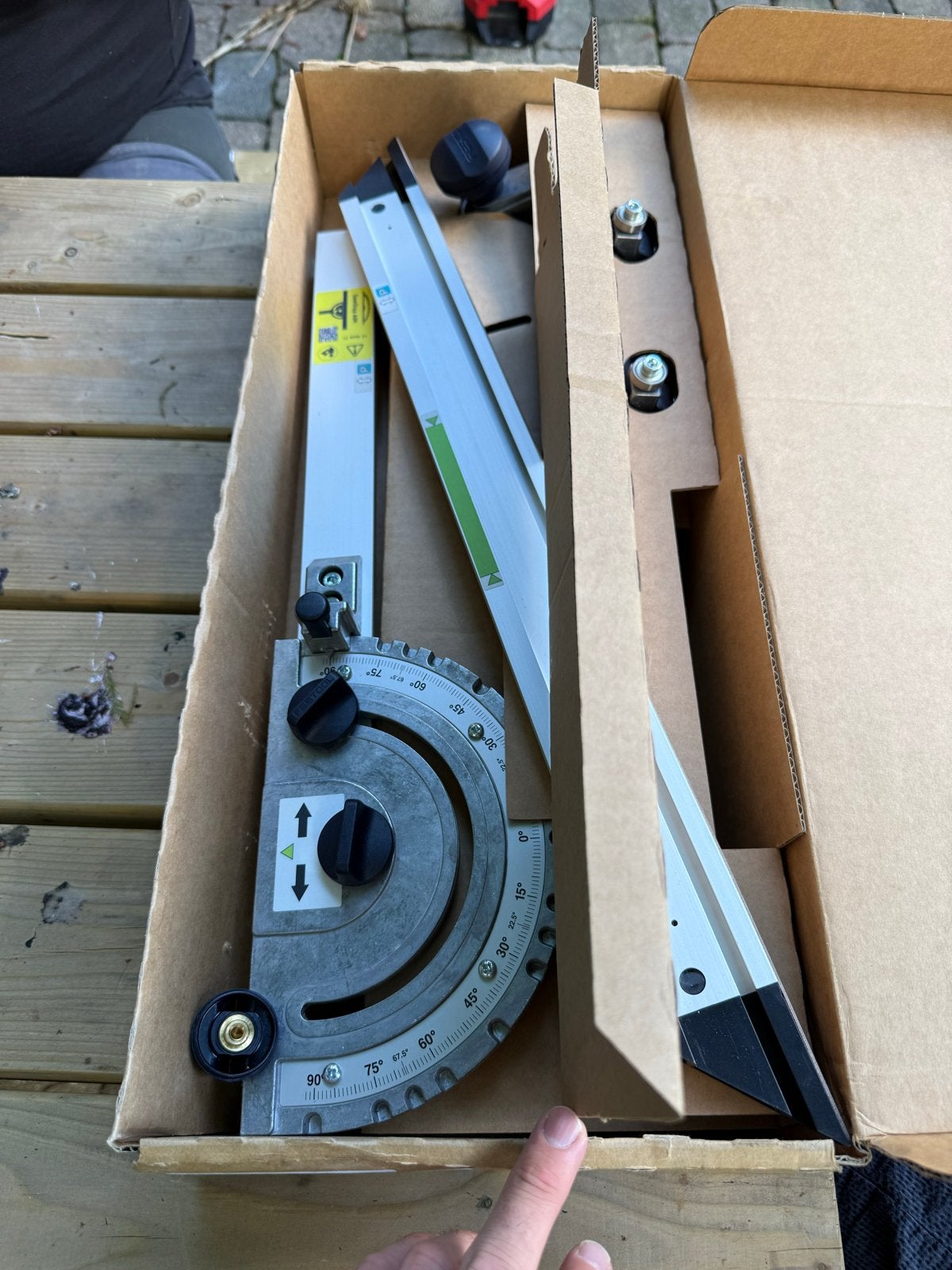 Festool WRA TKS 80 ET-BG Hoekaanslag NIEUW, Ophalen of Verzenden, Zo goed als nieuw, Overige typen, Festool
