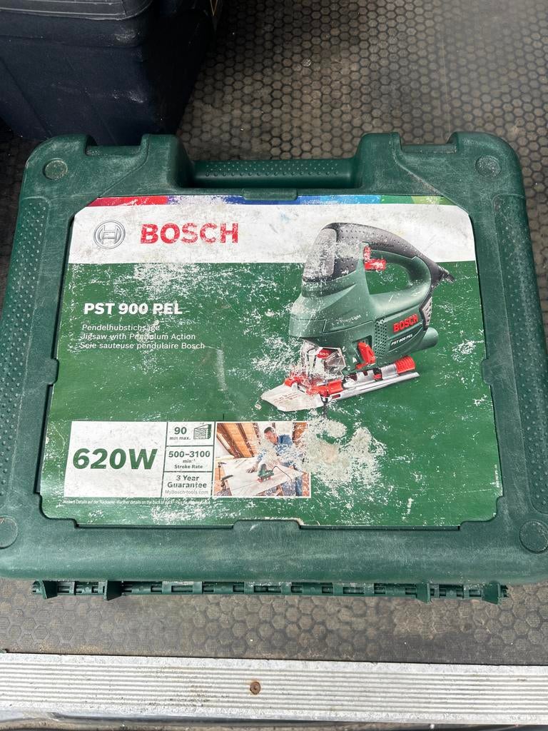 Bosch PST 900 PEL Decoupeerzaag - 620W, Ophalen of Verzenden, Zo goed als nieuw, 600 watt of meer, Overige typen