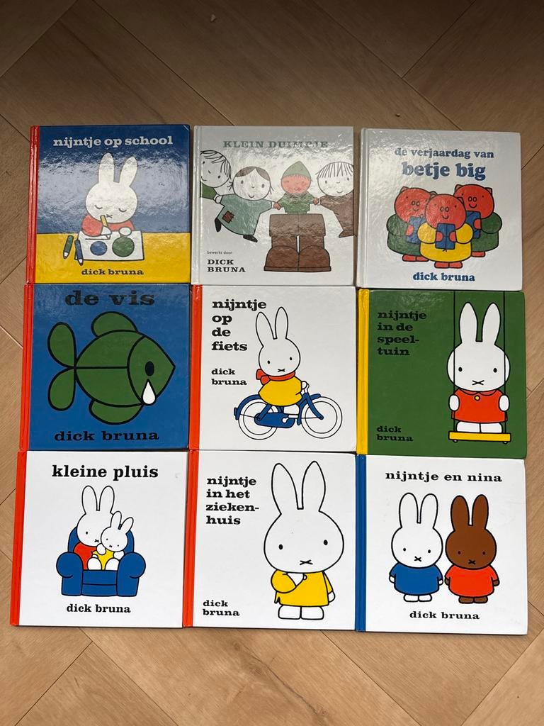 Dick Bruna boekjes: Nijntje, Nina, Betje Big en meer, Boeken, Gelezen, Fictie algemeen, Jongen of Meisje, Ophalen of Verzenden