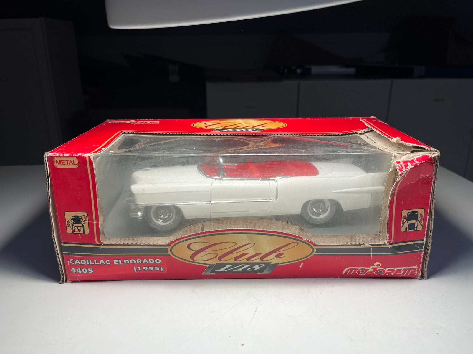 Majorette - Cadillac Eldorado - Schaal 1:18, Ophalen of Verzenden, Zo goed als nieuw, Overige merken