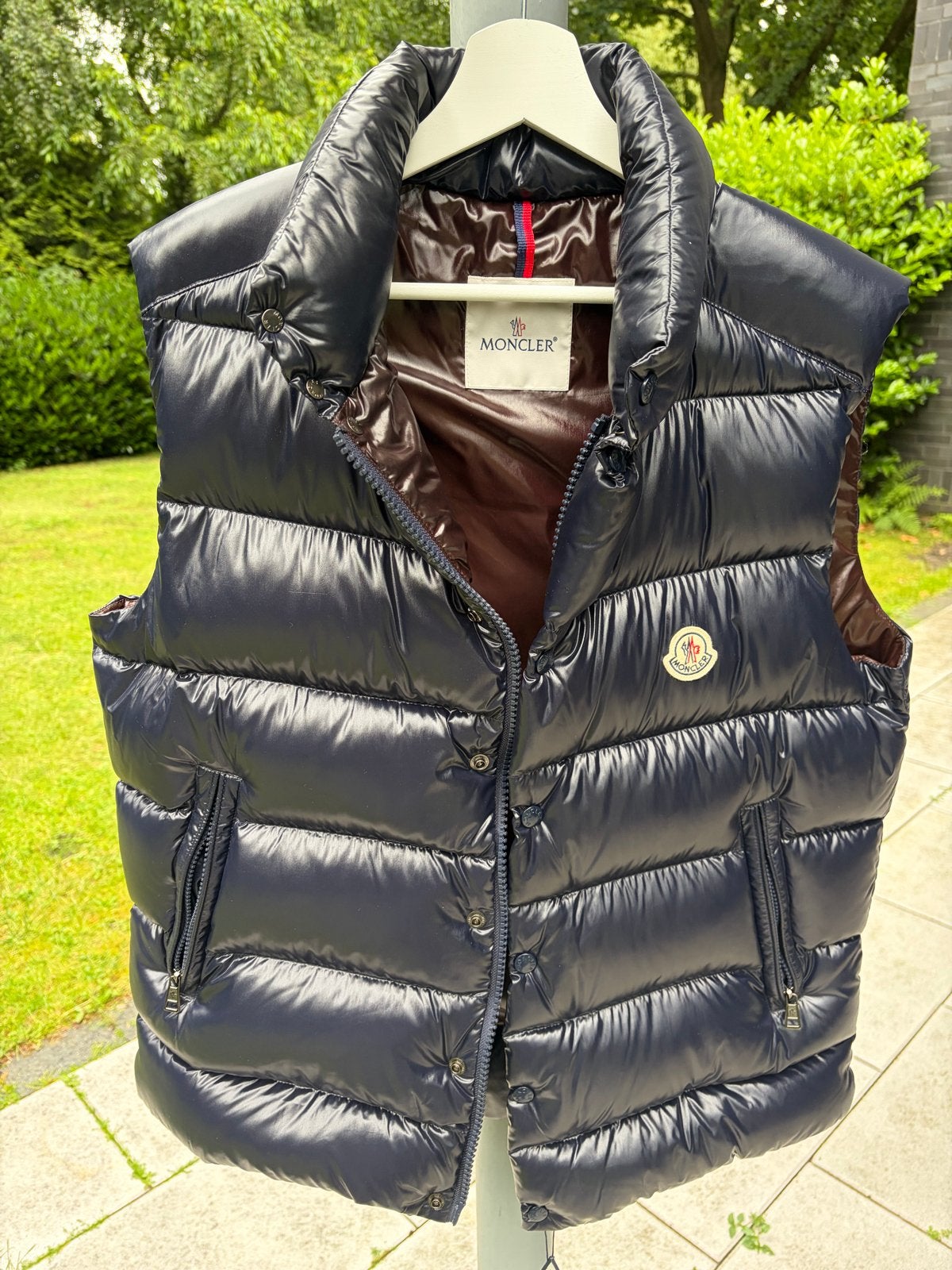 Moncler Tibb donsjack maat 3, Ophalen of Verzenden, Zo goed als nieuw, Maat 52/54 (L), Zwart