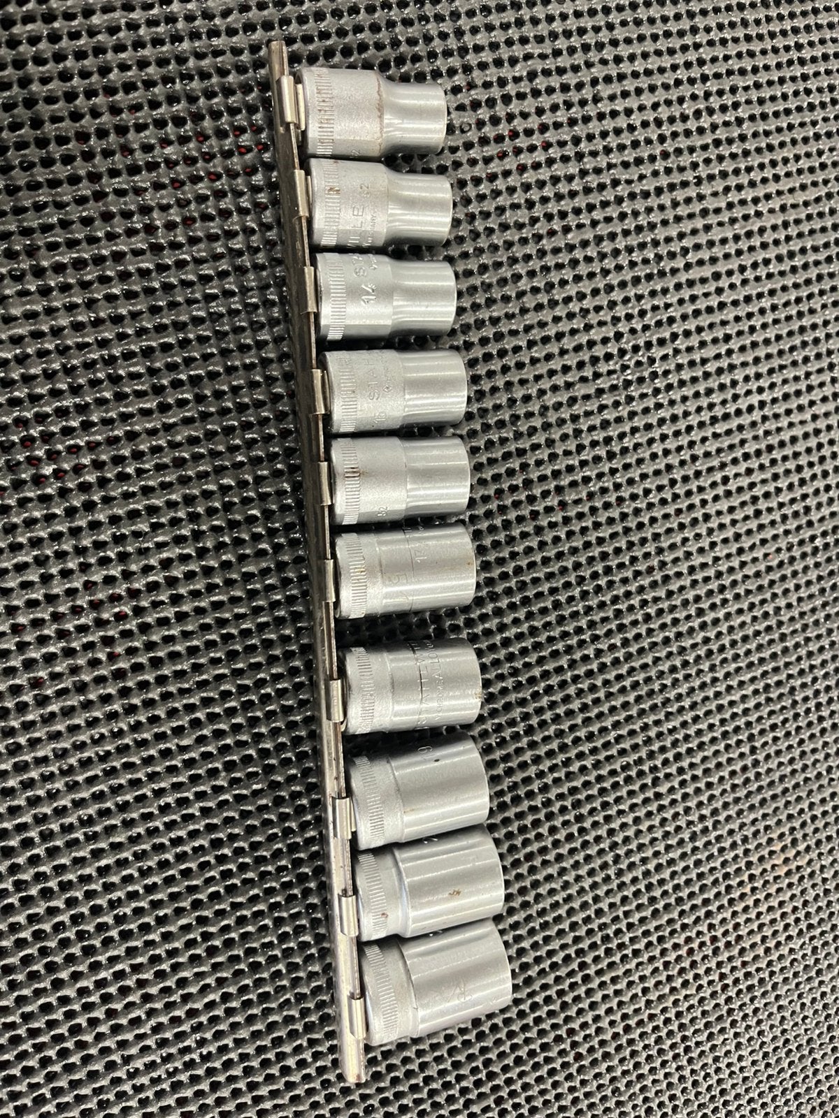 Stahlwille 1/2” 6-kant Doppenset 10-delig – Origineel, Ophalen of Verzenden, Gebruikt