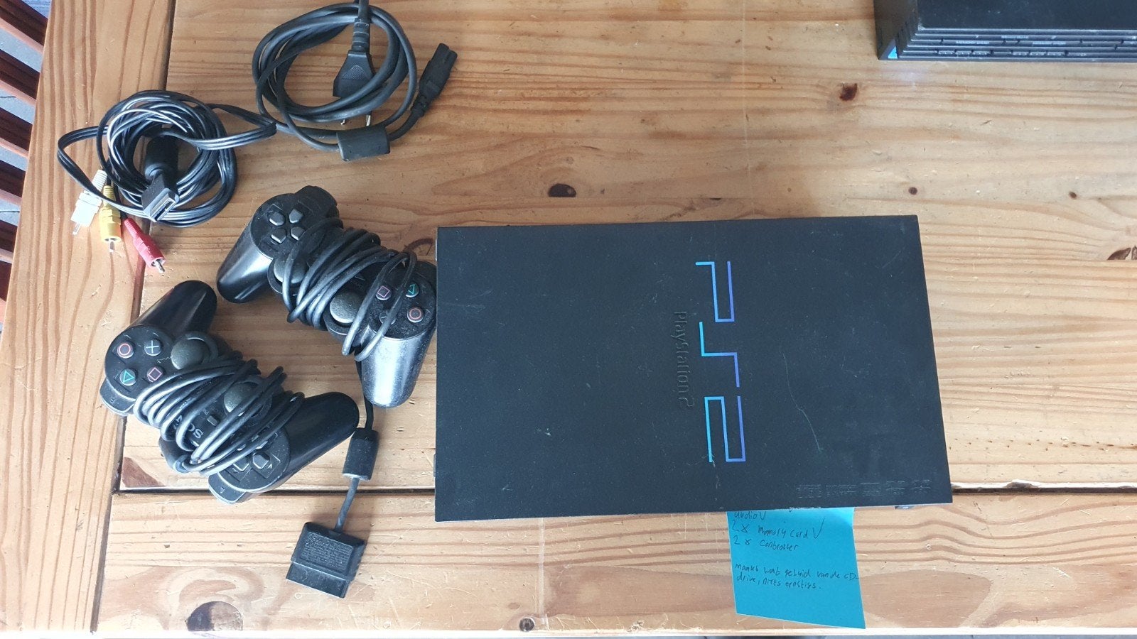 3x PS2. Zie omschrijving., Ophalen, Gebruikt, Met 2 controllers, Phat