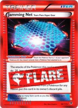 Jamming Net Team Flare Hyper Gear #98 - PHF -Phantom | LP, Hobby en Vrije tijd, Verzamelkaartspellen | Pokémon, Zo goed als nieuw