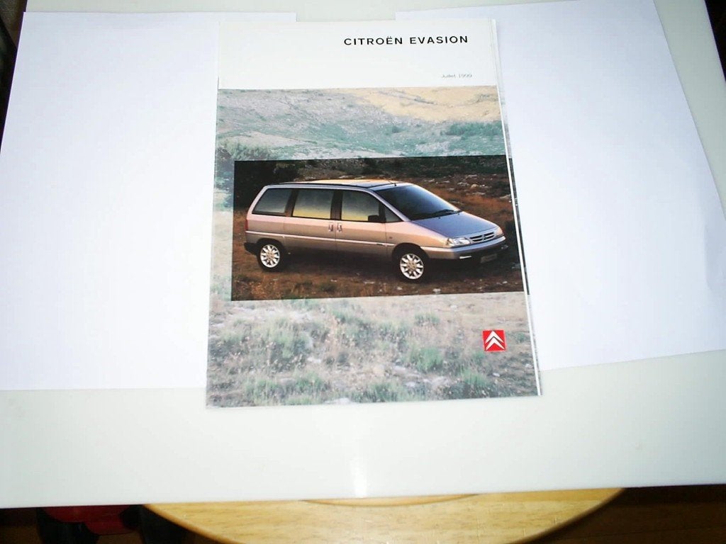 Citroen Evasion [ 6 / 1999 ] Frans, Verzenden, Zo goed als nieuw, Citroën