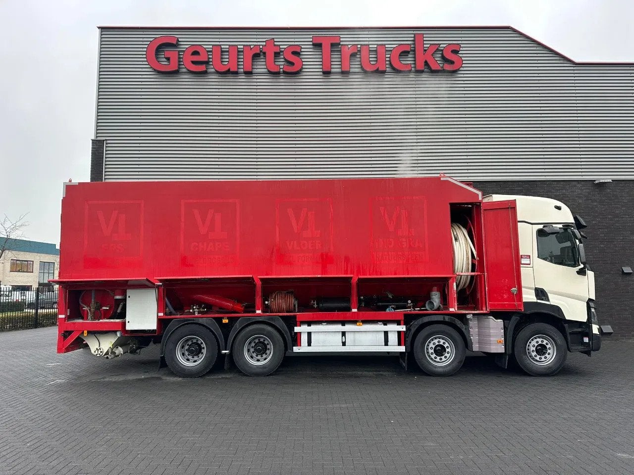Renault C460 8X4 MC MACHINE CHAPE/EPS/MORTEL/CEMENT/SCREED, Automaat, 460 pk, Euro 6, Renault